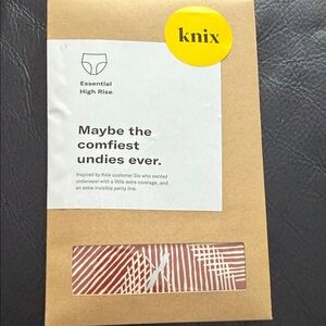 Knix essential high rise underwear size m new